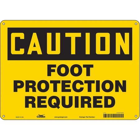 Safety Sign,personal Protection,10" H (2