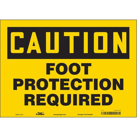 Safety Sign,personal Protection,10" H (4