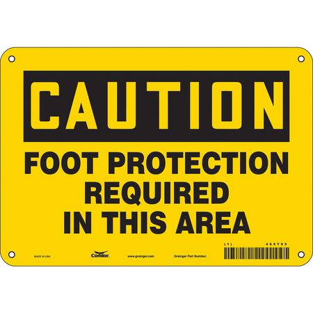 Safety Sign,personal Protection,7" H (3