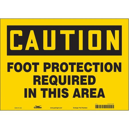 Safety Sign,personal Protection,10" H (4