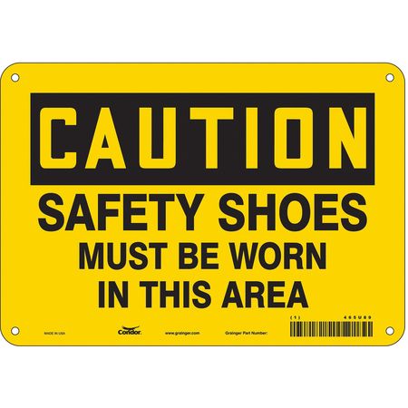 Safety Sign,personal Protection,7" H (3