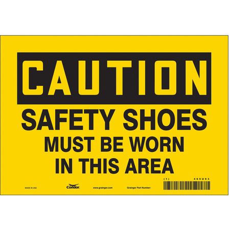 Safety Sign,personal Protection,7" H (5