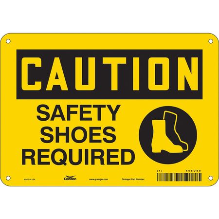 Safety Sign,personal Protection,7" H (3