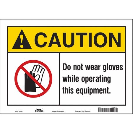 Safety Sign,personal Protection,10" H (4