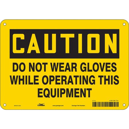 Safety Sign,personal Protection,7" H (3