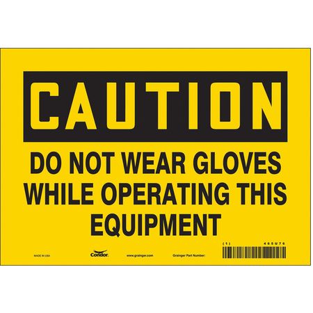 Safety Sign,personal Protection,7" H (5