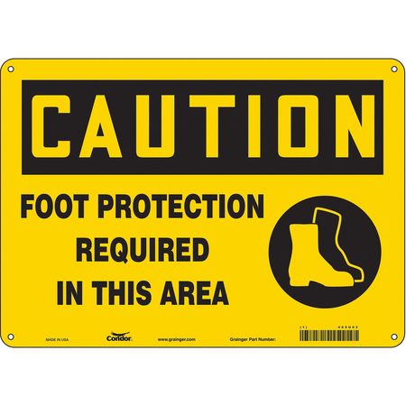 Safety Sign,personal Protection,10" H (2