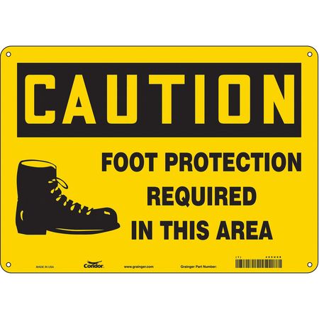 Safety Sign,personal Protection,10" H (2