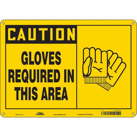 Safety Sign,personal Protection,10" H (2