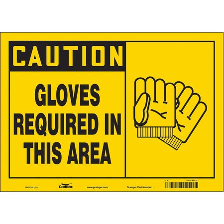 Safety Sign,personal Protection,10" H (4