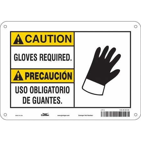 Safety Sign,personal Protection,7" H (3