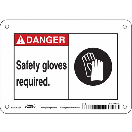 Safety Sign,personal Protection,5" H (4