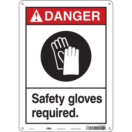 Safety Sign,personal Protection,14" H (2