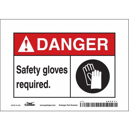 Safety Sign,personal Protection,5" H (7