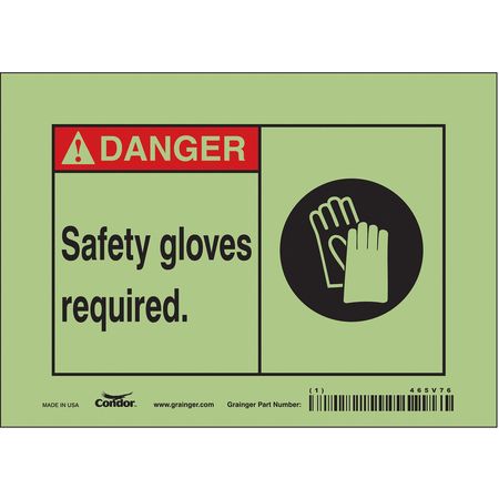 Safety Sign,personal Protection,5" H (3