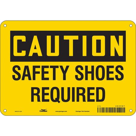 Safety Sign,personal Protection,7" H (3