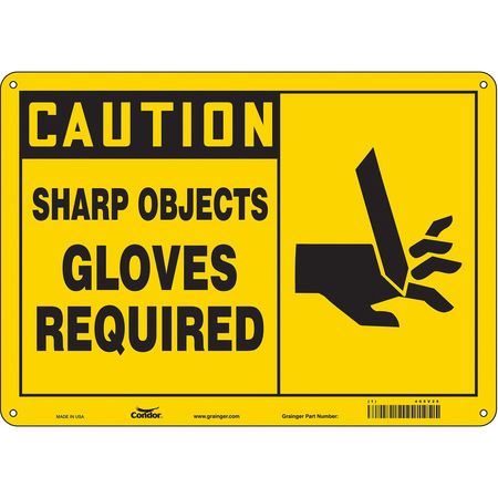 Safety Sign,personal Protection,10" H (2