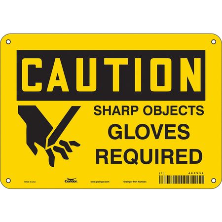 Safety Sign,personal Protection,7" H (3