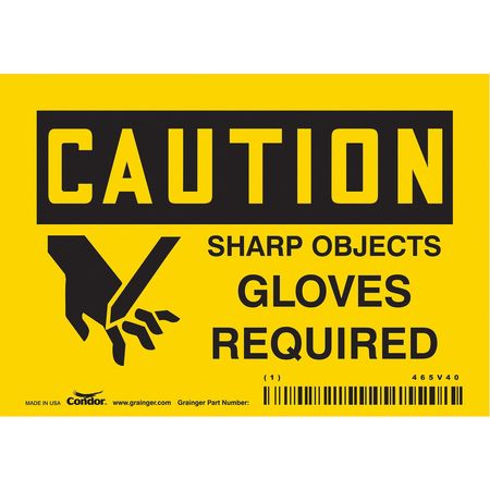 Safety Sign,personal Protection,3-1/2" H