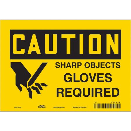 Safety Sign,personal Protection,7" H (5