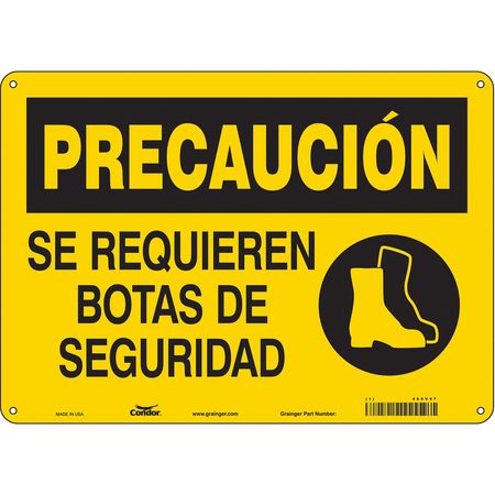 Safety Sign,personal Protection,10" H (2