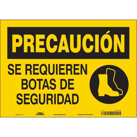 Safety Sign,personal Protection,10" H (4