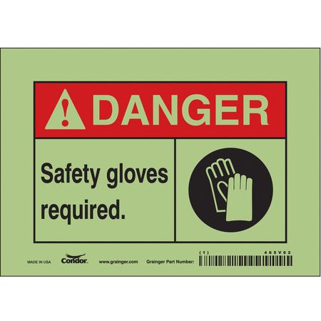 Safety Sign,personal Protection,5" H (3