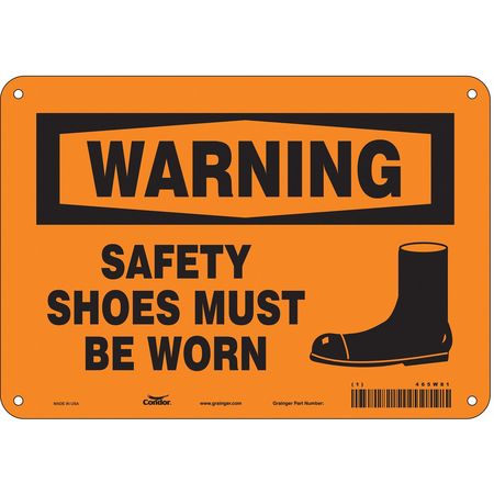 Safety Sign,personal Protection,7" H (3