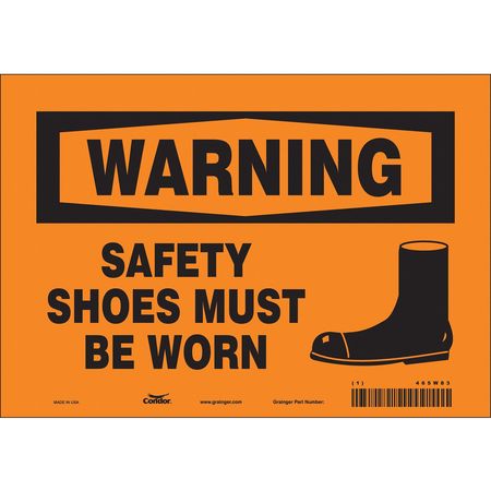 Safety Sign,personal Protection,7" H (5