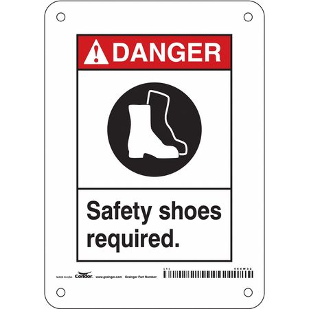 Safety Sign,personal Protection,7" H (4