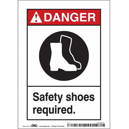 Safety Sign,personal Protection,7" H (7