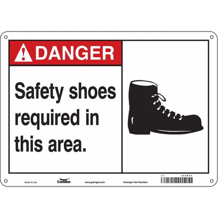 Safety Sign,personal Protection,10" H (2