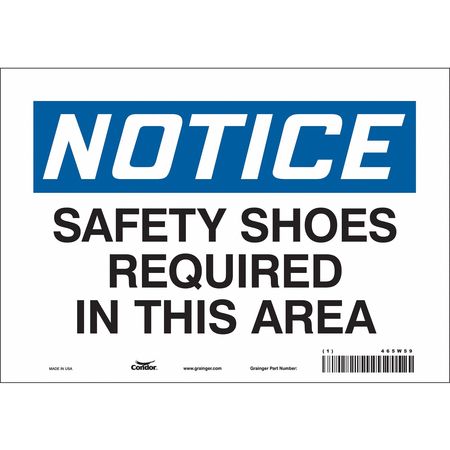 Safety Sign,personal Protection,7" H (5