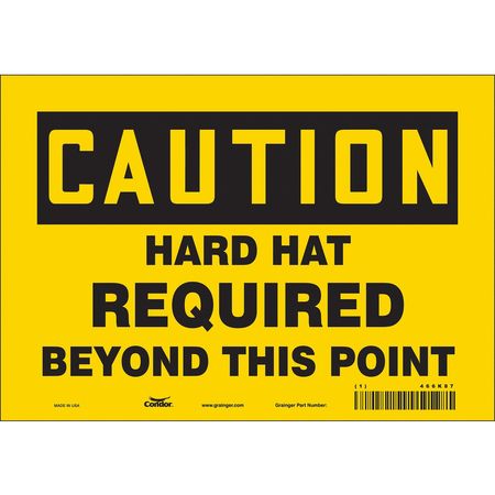 Safety Sign,personal Protection,7" H (5