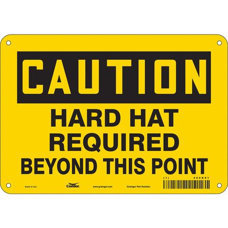 Safety Sign,personal Protection,7" H (3