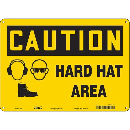 Safety Sign,personal Protection,10" H (2