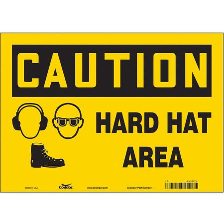 Safety Sign,personal Protection,10" H (4