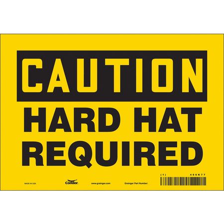 Safety Sign,personal Protection,7" H (3