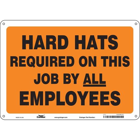 Safety Sign,personal Protection,10" H (2