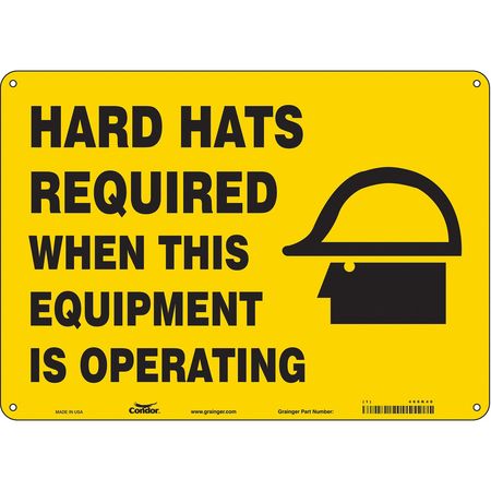 Safety Sign,personal Protection,10" H (2