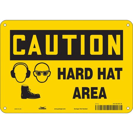 Safety Sign,personal Protection,7" H (3