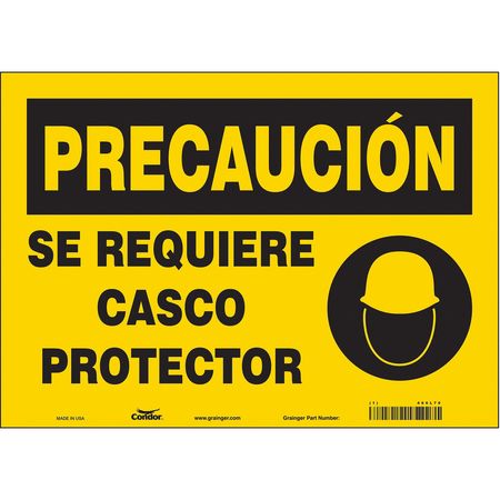 Safety Sign,personal Protection,10" H (4