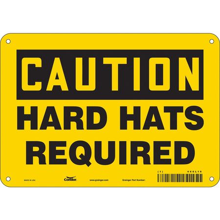 Safety Sign,personal Protection,7" H (3