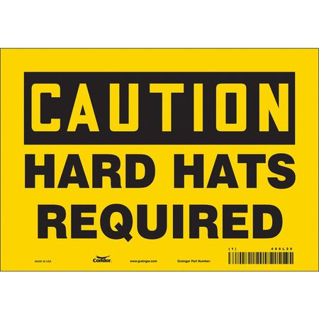 Safety Sign,personal Protection,7" H (5