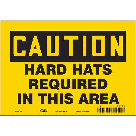 Safety Sign,personal Protection,7" H (5