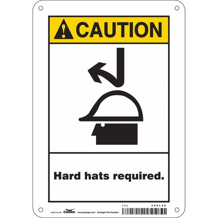 Safety Sign,personal Protection,10" H (3