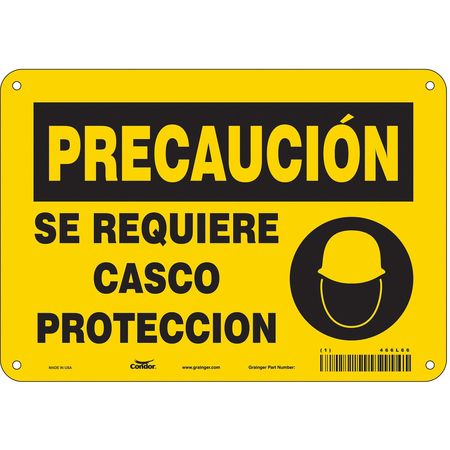 Safety Sign,personal Protection,10" H (2