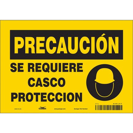 Safety Sign,personal Protection,10" H (4