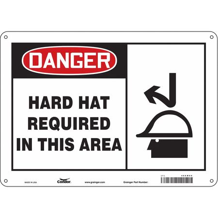 Safety Sign,personal Protection,10" H (2