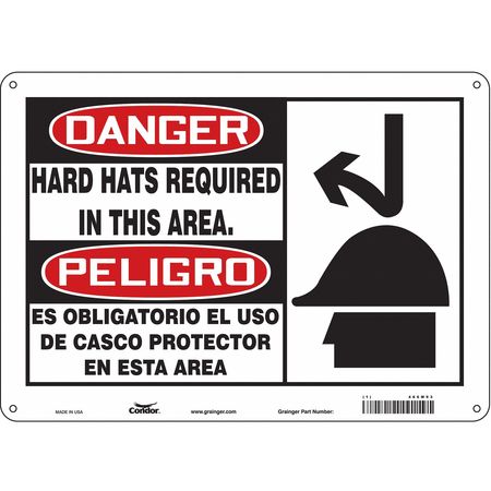 Safety Sign,personal Protection,10" H (2